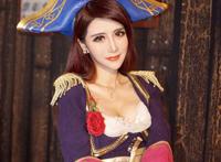 Cosplay福利/夏小薇LOL厄运小姐性感COS