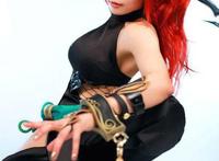 Cosplay福利/螺旋猫Tasha《乱斗西游》赤虎鲨Cos