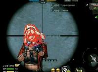 穿越火线手游萝拉被爆头图片