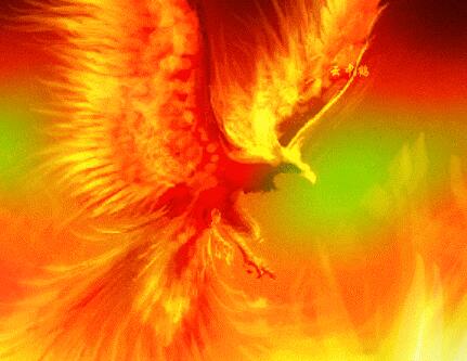 火凤凰3d唯美动态图