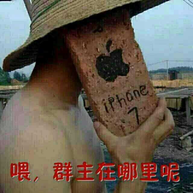 喂！群主在哪里呢（iPhone砖头）(点击浏览下一张趣图)