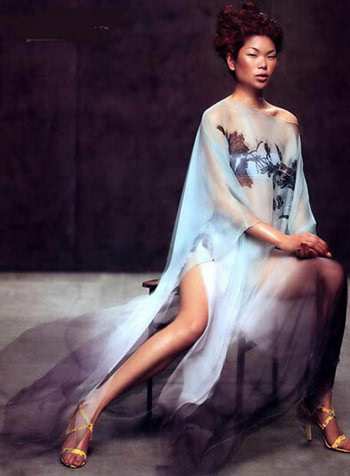 中国最丑女模特吕燕(点击浏览下一张趣图)