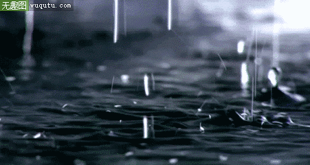 下雨雨滴下来动态图片(点击浏览下一张趣图)