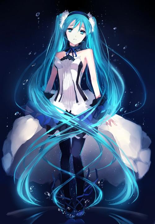 漫少画女无翼全彩黑化初音同人本子(4)(点击浏览下一张趣图)