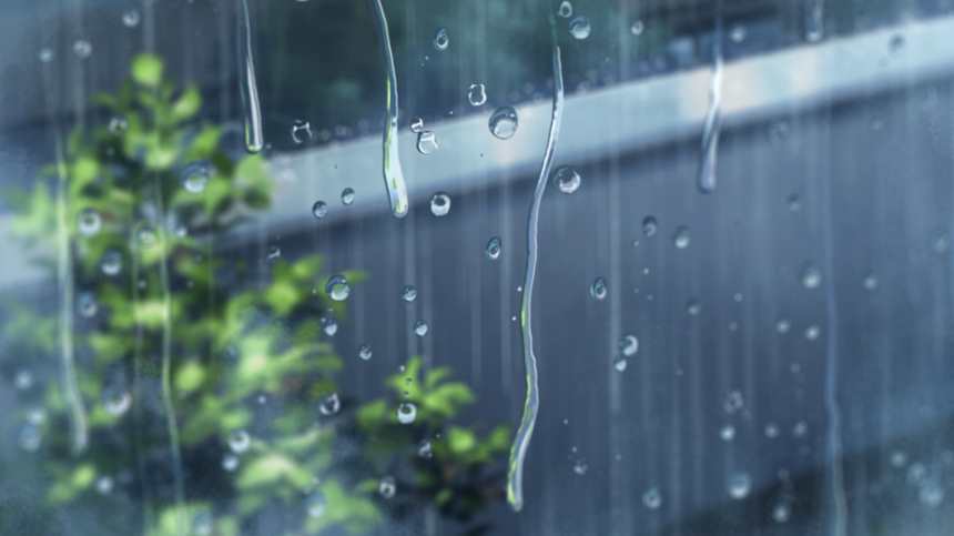雨水在玻璃上滑落森系图片(点击浏览下一张趣图)