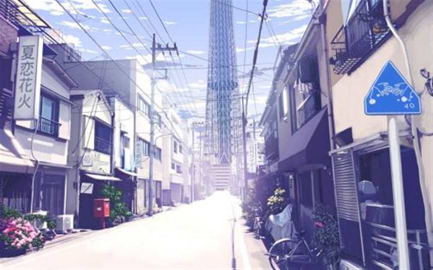 日本二次元街景壁纸(3)(点击浏览下一张趣图)