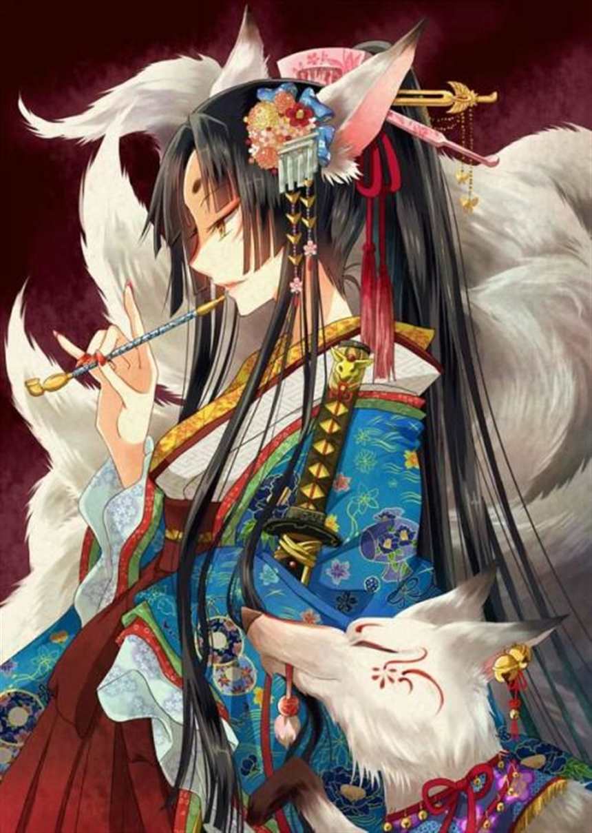 动漫人物花魁古装中国风(点击浏览下一张趣图)