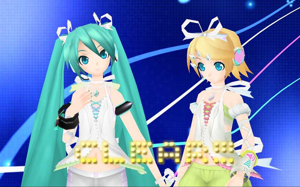 psp2nd橘葱双子星镜音リン可爱&初音ミク可爱自录