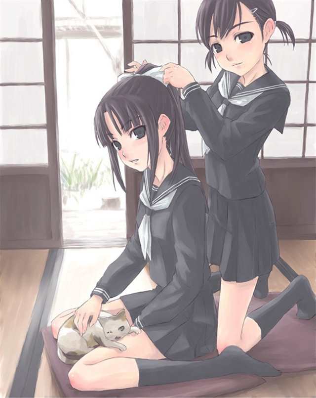 二次元百合 泳装展示(点击浏览下一张趣图)