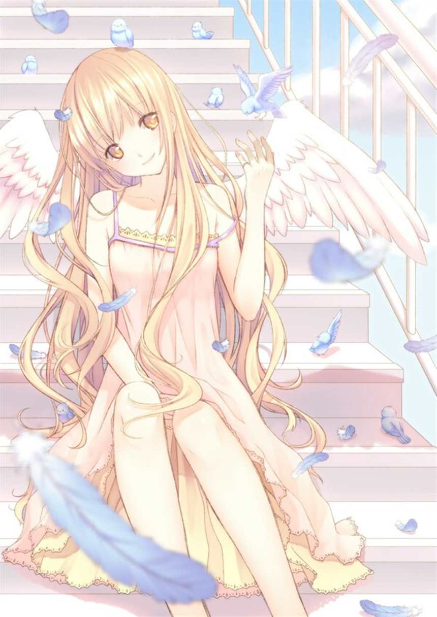 天使 梦幻 动漫 美少女 唯美 二次元