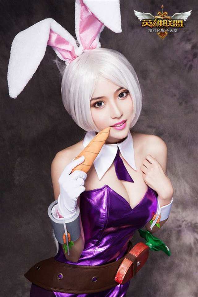 lol兔女郎瑞雯经典cosplay(点击浏览下一张趣图)