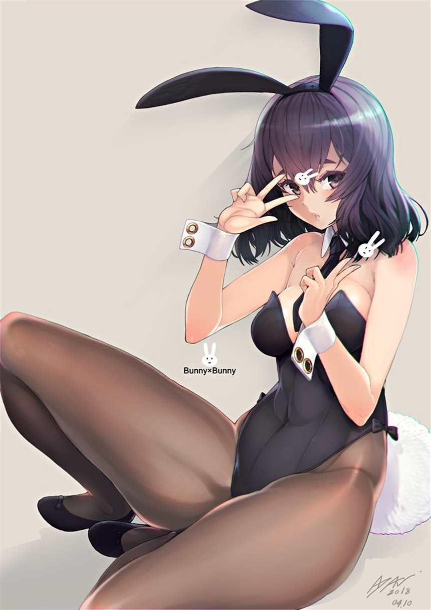 【樱岛麻衣】这只黑丝兔女郎(点击浏览下一张趣图)