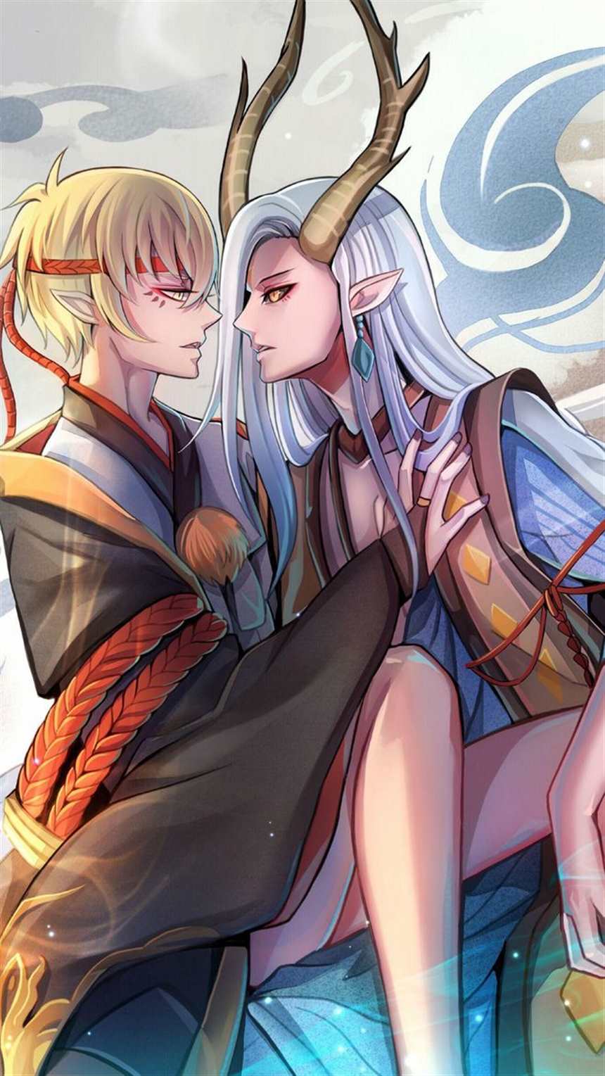 阴阳师同人漫画手机壁纸(点击浏览下一张趣图)