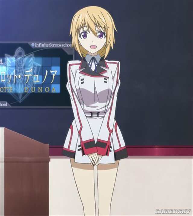 《无限斯特拉托斯(infinite stratos)》超萌新女主夏洛特.