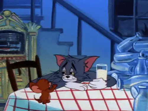 最终也敌不过开着超长敞篷车的富贵黑猫 但当汤姆真的失恋,借酒消愁的(点击浏览下一张趣图)