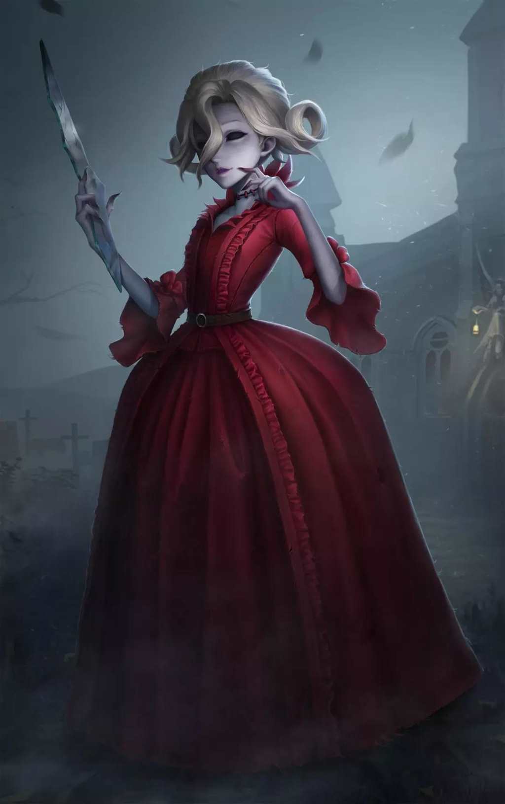 浅析《第五人格》新监管者红夫人稀世时装—血宴(点击浏览下一张趣图)