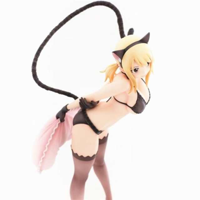 fairy tail lucy heartfilia black cat gravure style 1/6 painted(点击浏览下一张趣图)