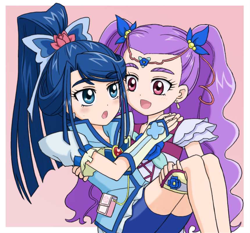 cure aqua&milky rose(点击浏览下一张趣图)