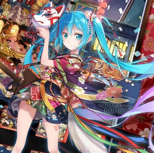 wallpaper engine 花火和服初音壁纸(点击浏览下一张趣图)