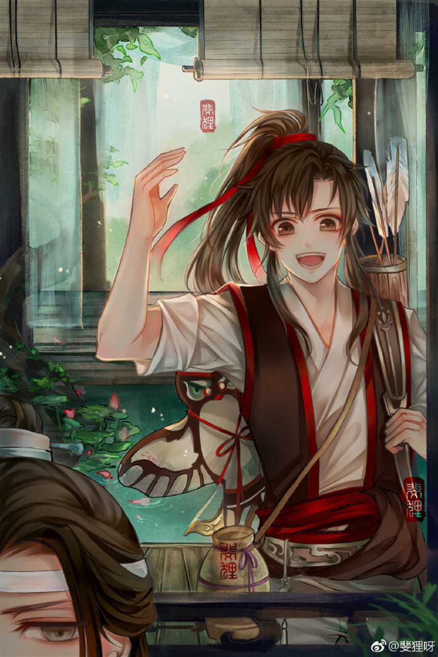 忘羡 魔道祖师蓝湛!(点击浏览下一张趣图)