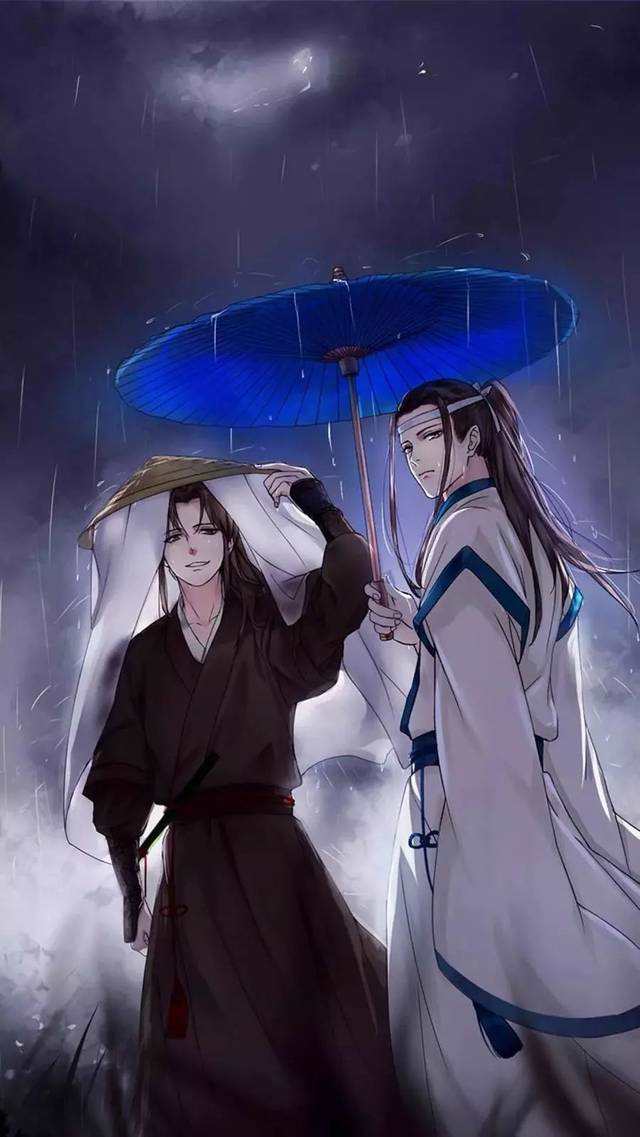 魔道祖师壁纸,这么好看的忘羡快拿走吧~!