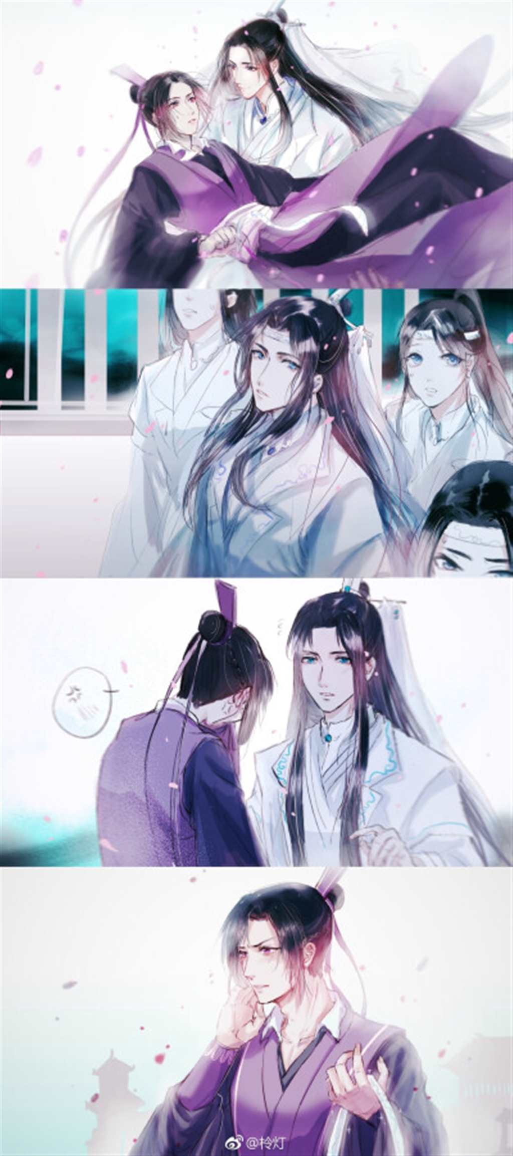 蓝涣求你了慢一点曦澄#魔道祖师条漫(5)(点击浏览下一张趣图)