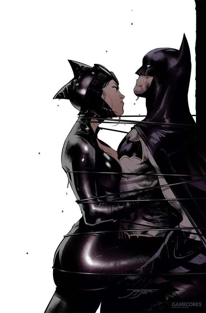 猫女和蝙蝠侠本子图(点击浏览下一张趣图)