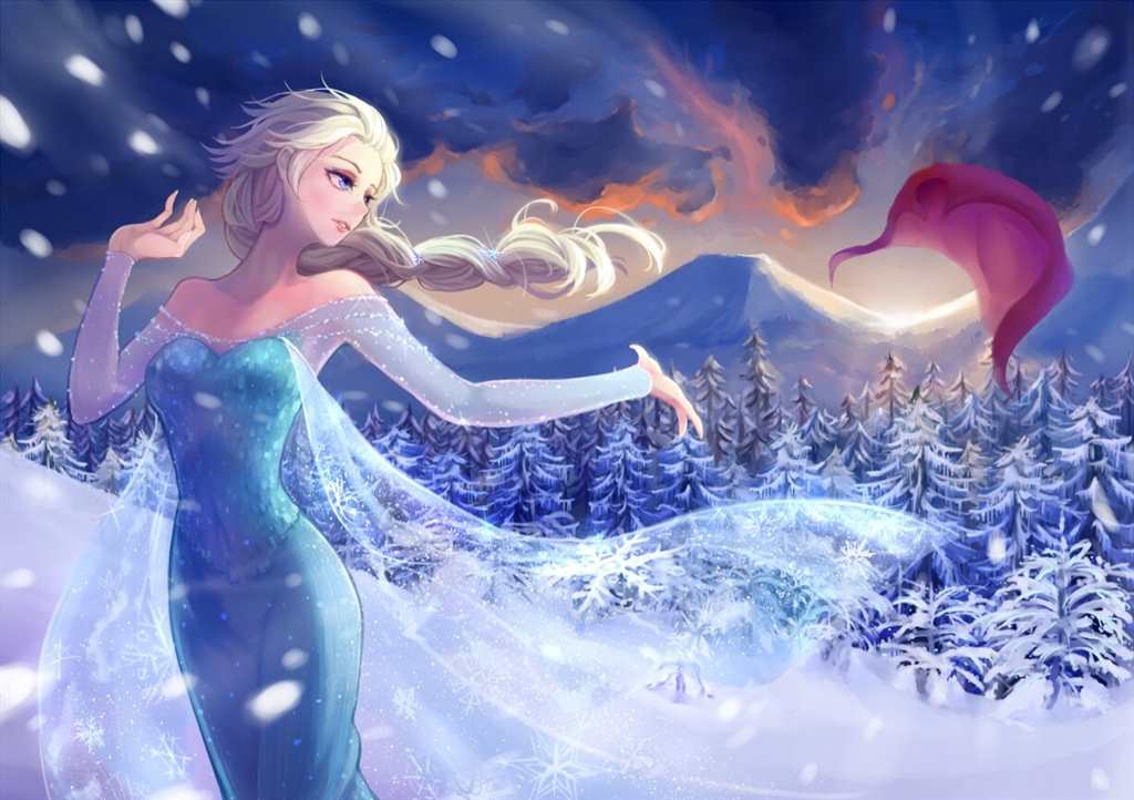 冰雪奇缘之爱莎女王(点击浏览下一张趣图)