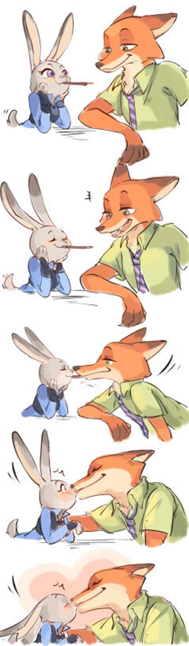 疯狂动物城狐兔插图同人#二次元#cp#壁纸(5)(点击浏览下一张趣图)
