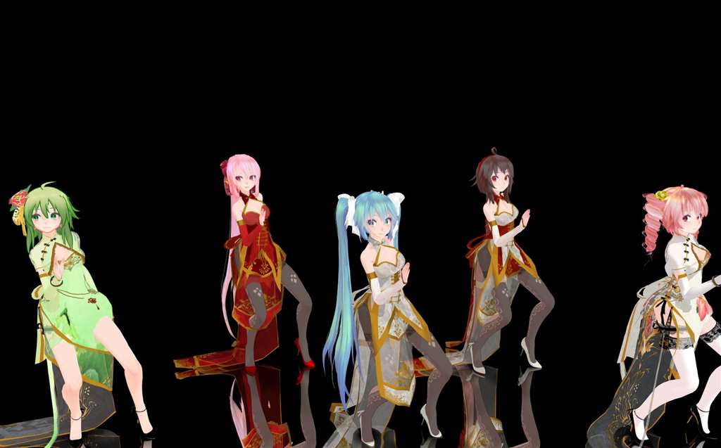 【极乐净土】——五位公主随便挑!_mmd·3d(点击浏览下一张趣图)