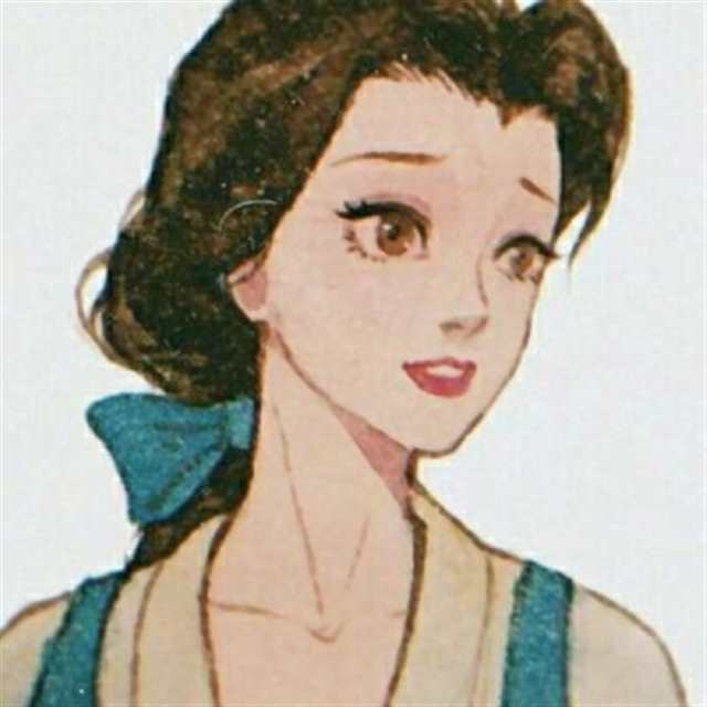 可爱复古风的微信迪士尼公主头像(点击浏览下一张趣图)