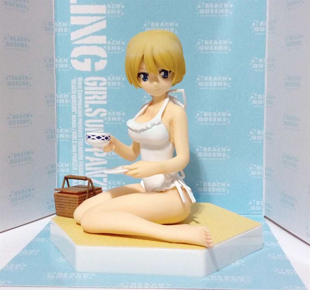 wave 1/10 pvc 少女与战车 大吉岭 beach queens