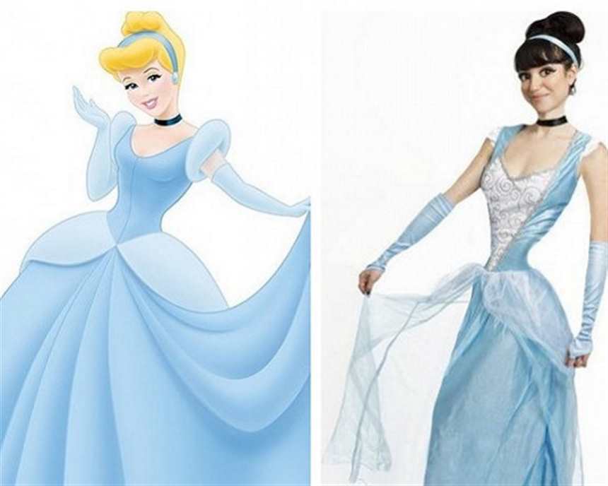 哪位迪士尼公主的胸最大真人秀图片欣赏