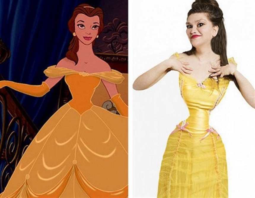 哪位迪士尼公主的胸最大真人秀图片欣赏(3)(点击浏览下一张趣图)