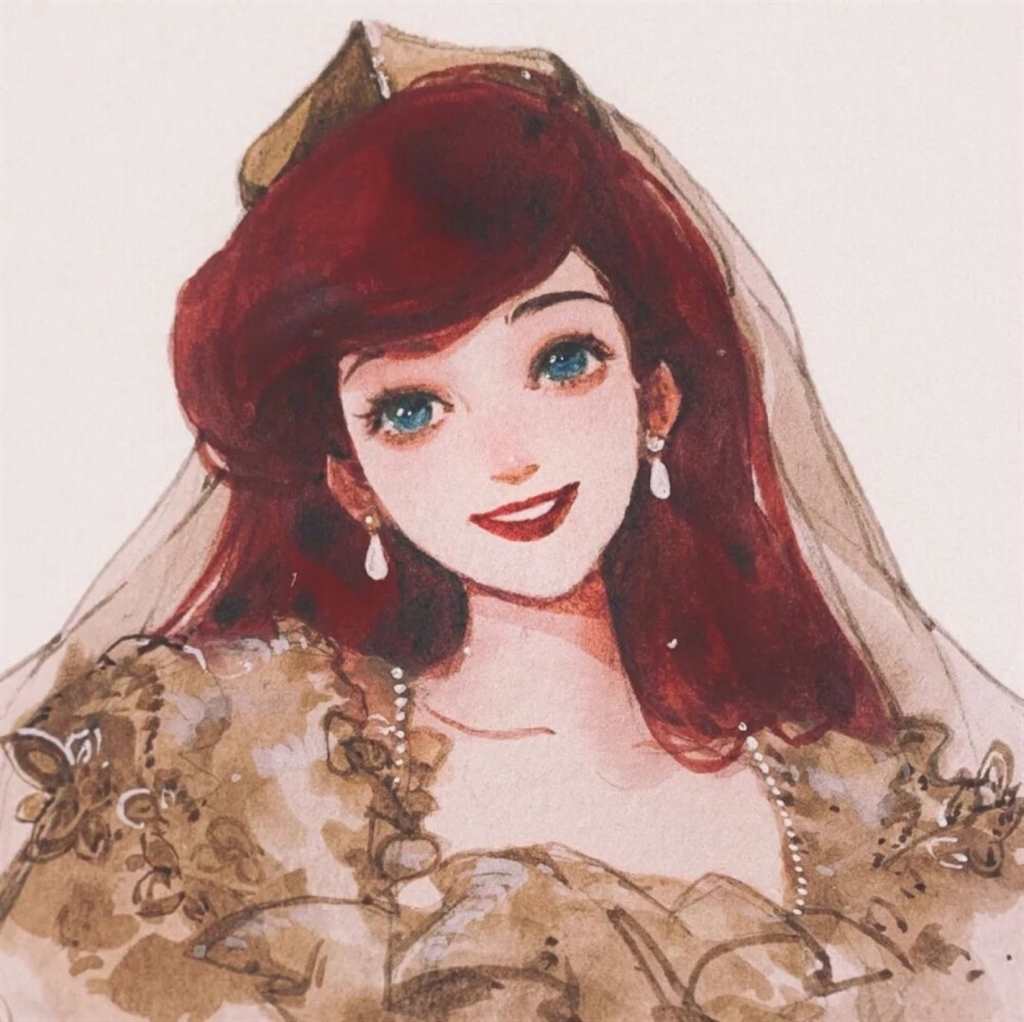 迪士尼公主头像图源:阿莘(点击浏览下一张趣图)