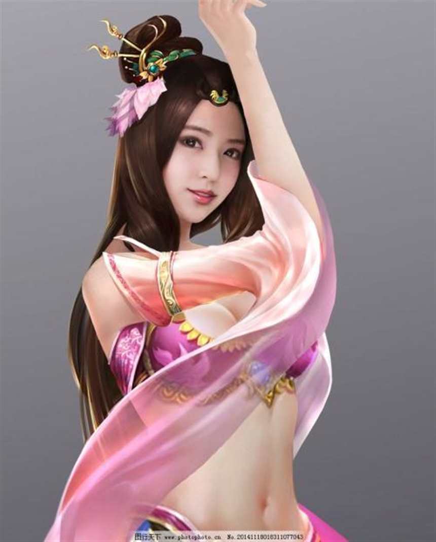 美女裸体模特CG人物图集(4)(点击浏览下一张趣图)