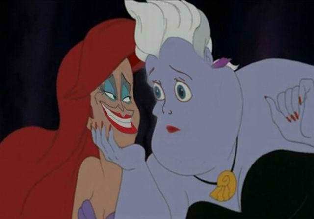 毁童年碎节操 迪士尼公主和王子的换脸大作战(点击浏览下一张趣图)