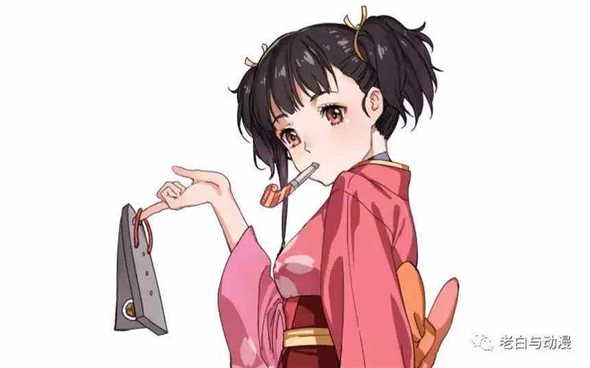 穿着和服的萌妹纸，名叫无明