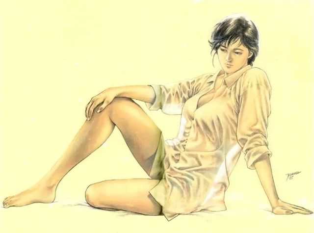 猫眼三姐妹北条老师画笔下的女性角色,几乎每一个都是身材丰腴健美