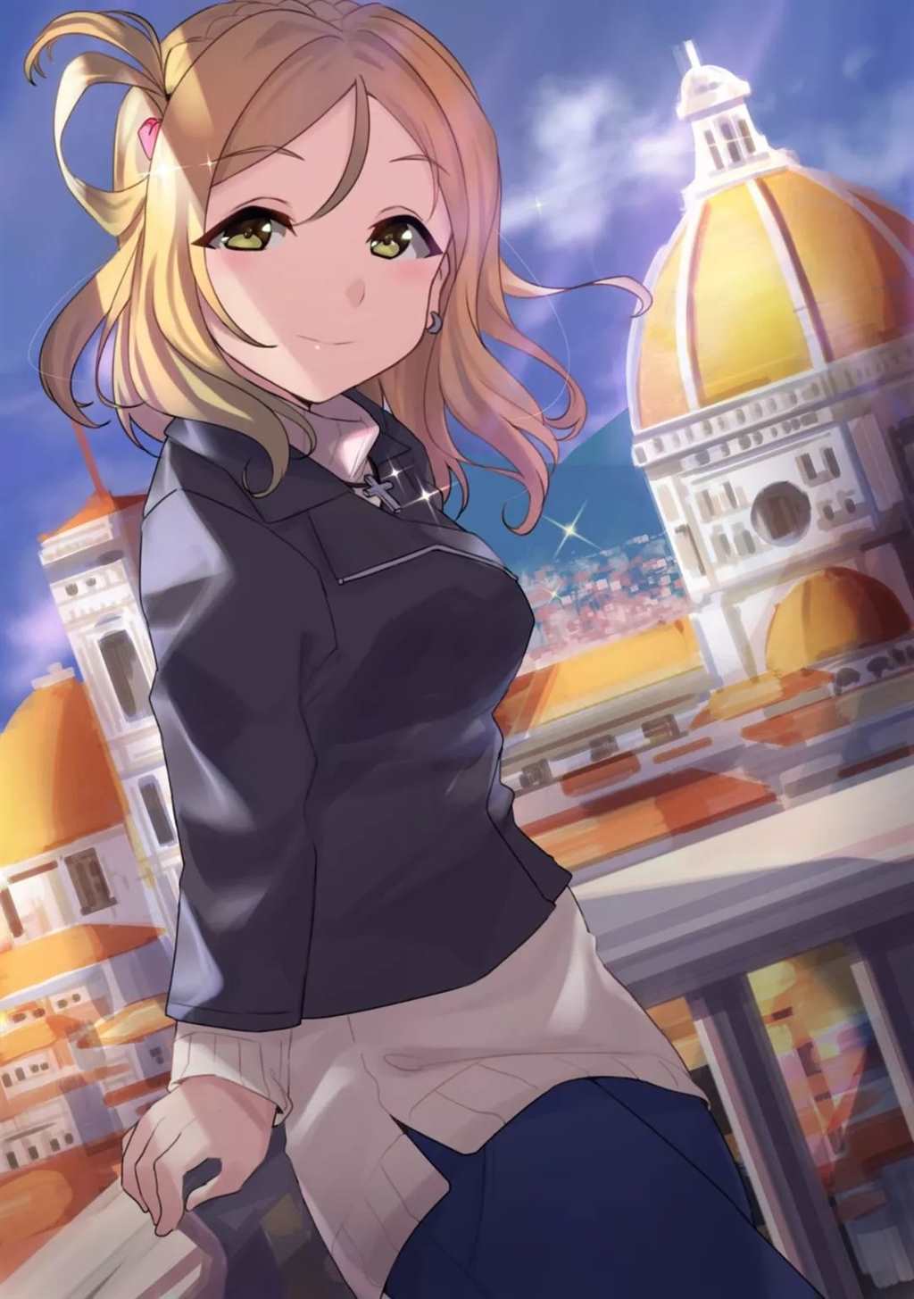 水团小原鞠莉P站同人图