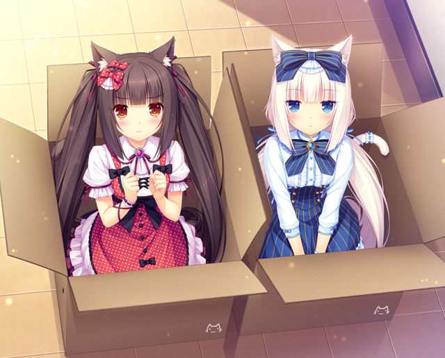 ps4,ns知名恋爱冒险游戏《猫娘乐园 nekopara vol.1》