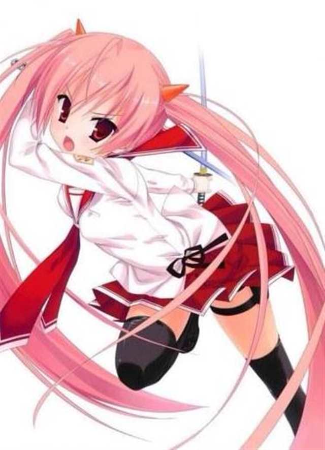 动漫中的混血美少女 她们都是可爱的