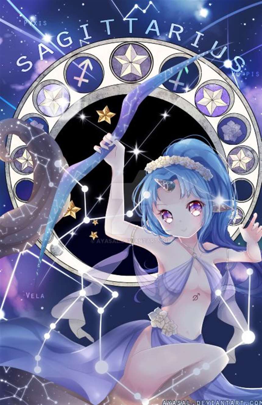 动漫二次元星座动漫图片，你喜欢不