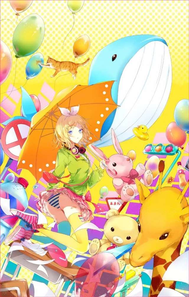 镜音铃镜音连虚拟歌姬 想要紧紧抱着你,不想放弃也不想被抛弃