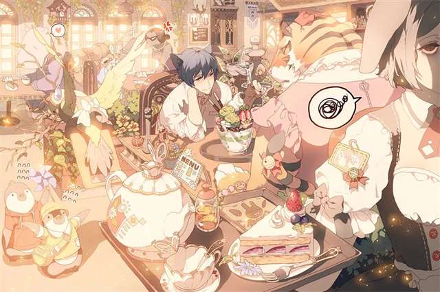 韩国画师ファジョボレ的插画作品