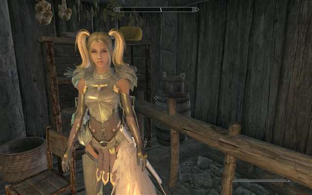 上古卷轴5最美御姐捏脸