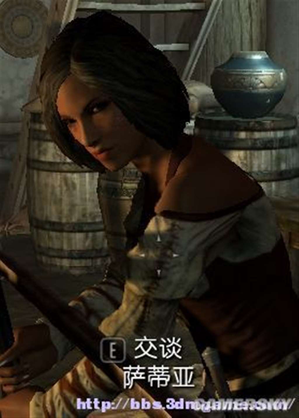 上古卷轴5女性与商人结婚 