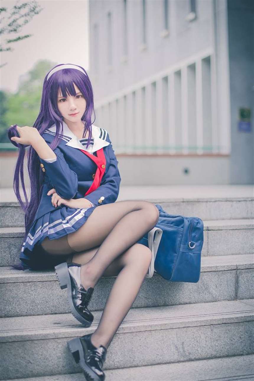 台湾coser·ely推特新照——《路人女主的养成方法》霞之丘诗羽
