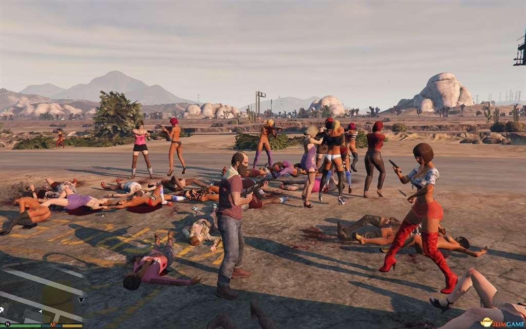 侠盗猎车5gta5pc版 香艳比基尼美女保镖mod使用方法