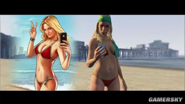 《gta5》比基尼美女mdo(点击浏览下一张趣图)